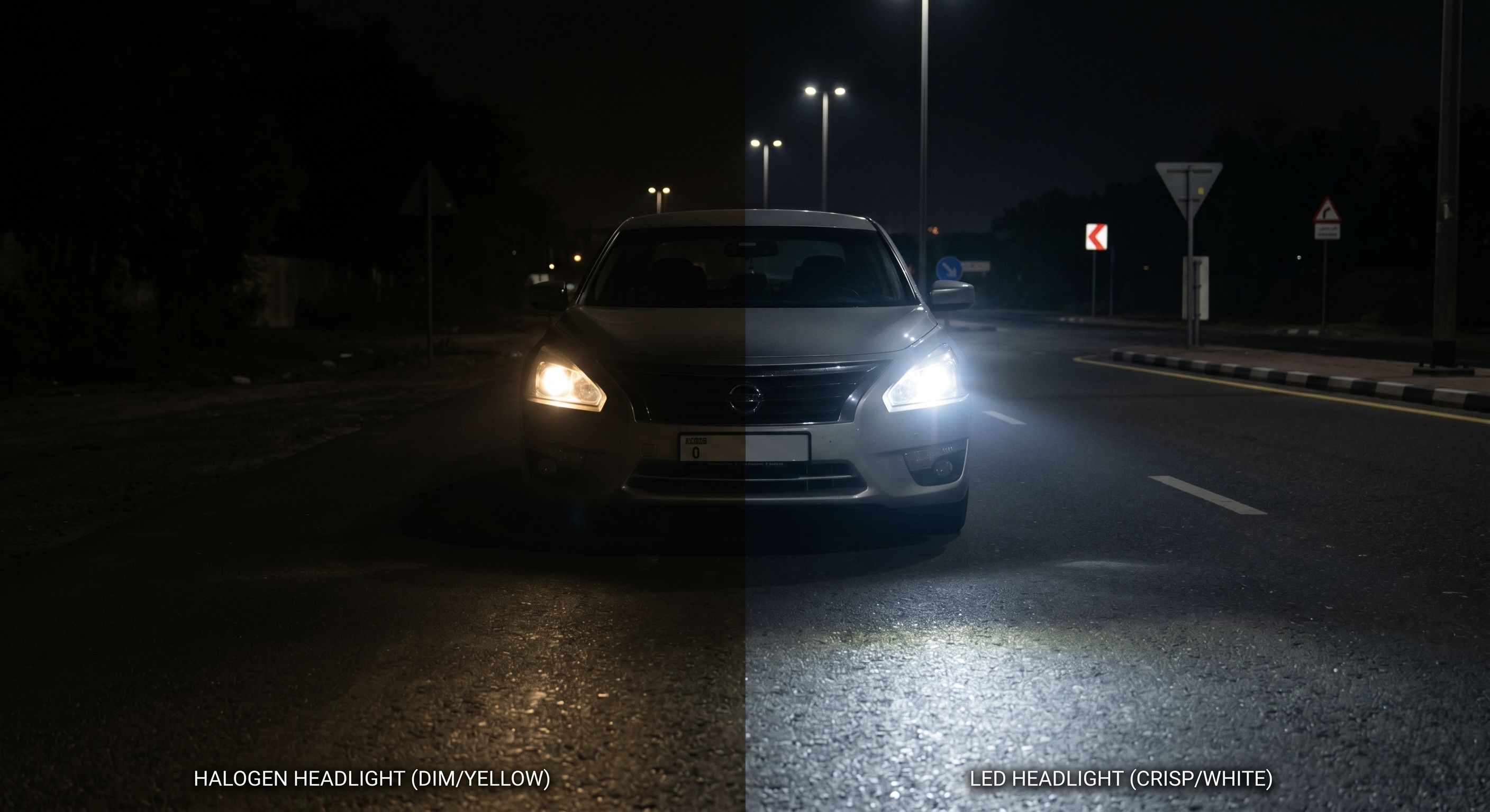 Halogen vs. LED: Why It’s Time to Upgrade Your Car Headlights in Dubai