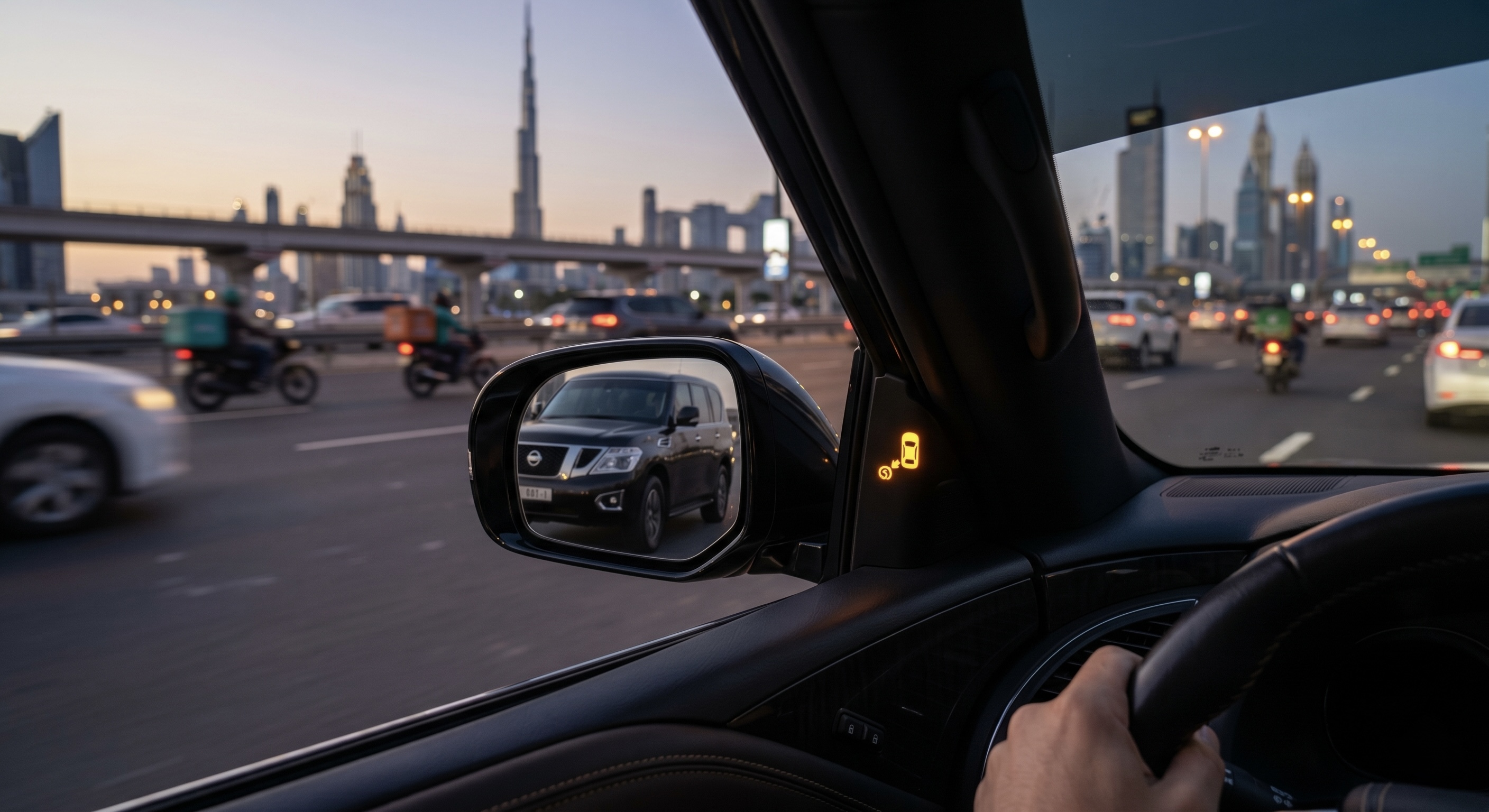 Why You Need a Blind Spot Warning System Upgrade for Dubai Driving